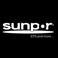 sunpor logo b/w:-